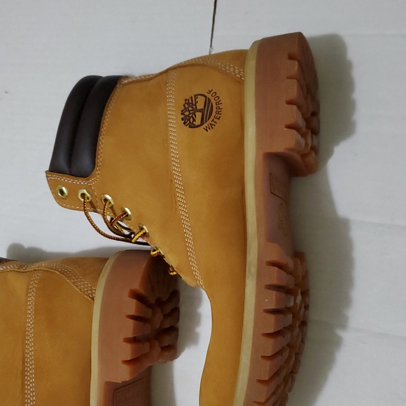 Timberland Tan Leather Suede Lace-up Unisex 6\